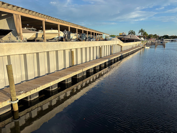 HCB YACHTS SEAWALL CONSTRUCTION